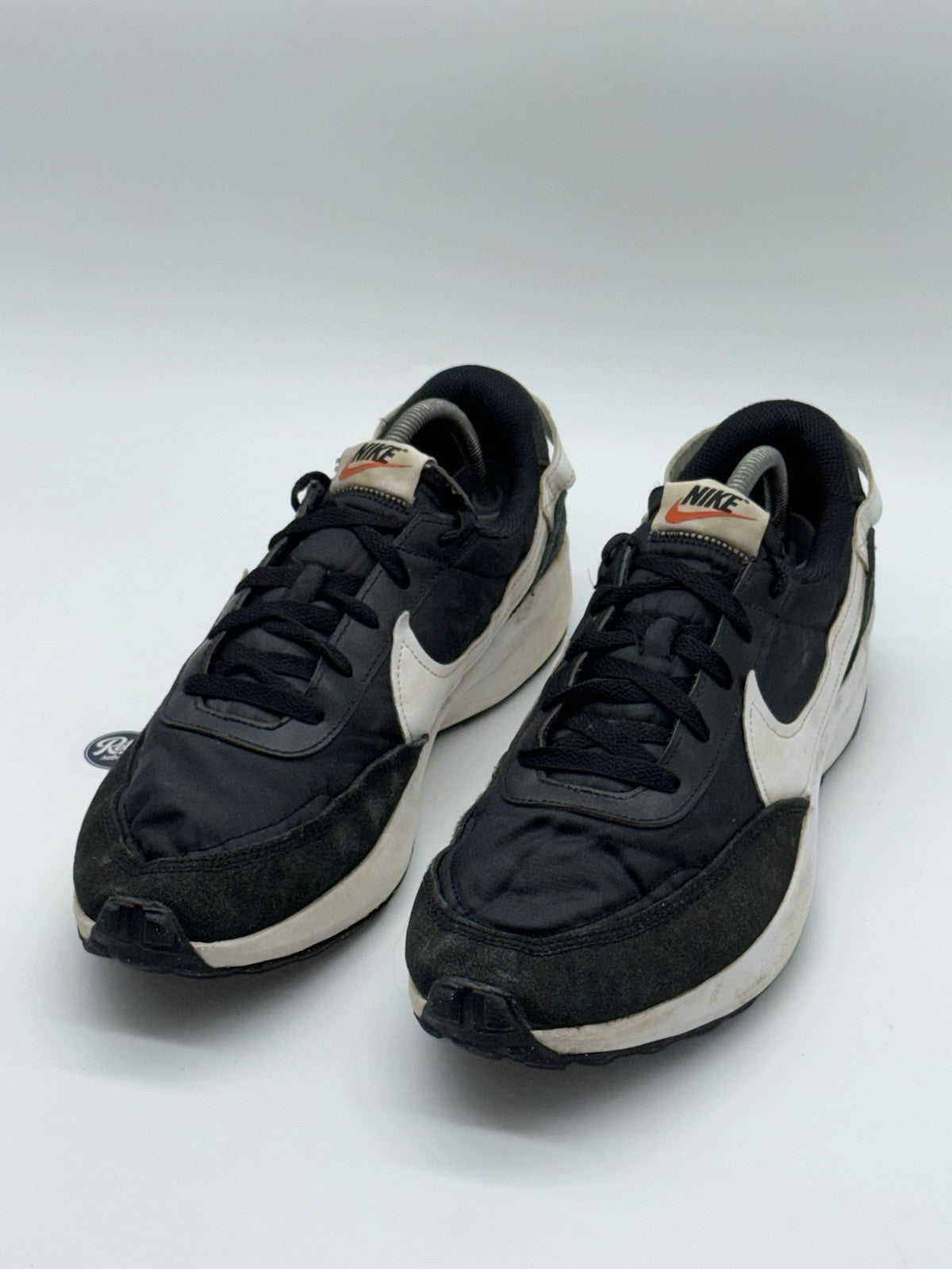 Nike Waffle Debut 'Black x White x Orange' – UK 10.5