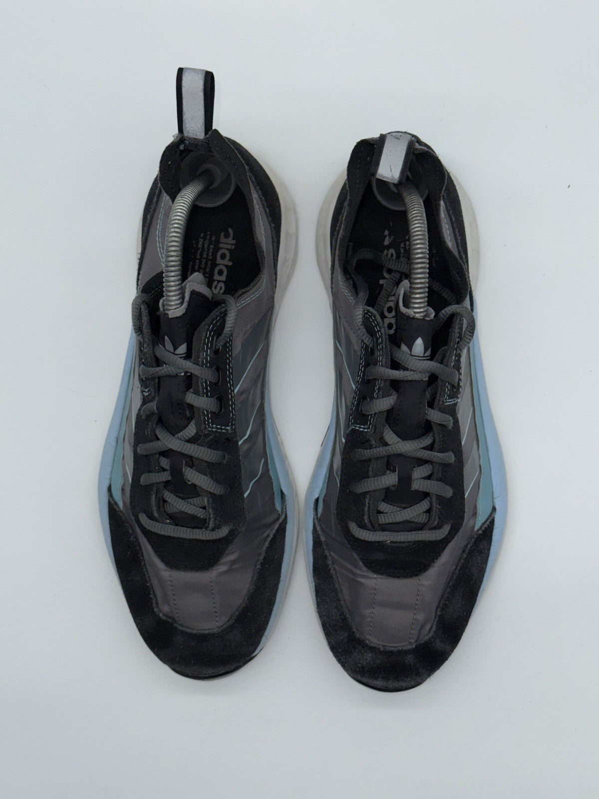 Adidas SL 7200 'Black x Core Grey' Men’s Retro Trainers UK 8.5