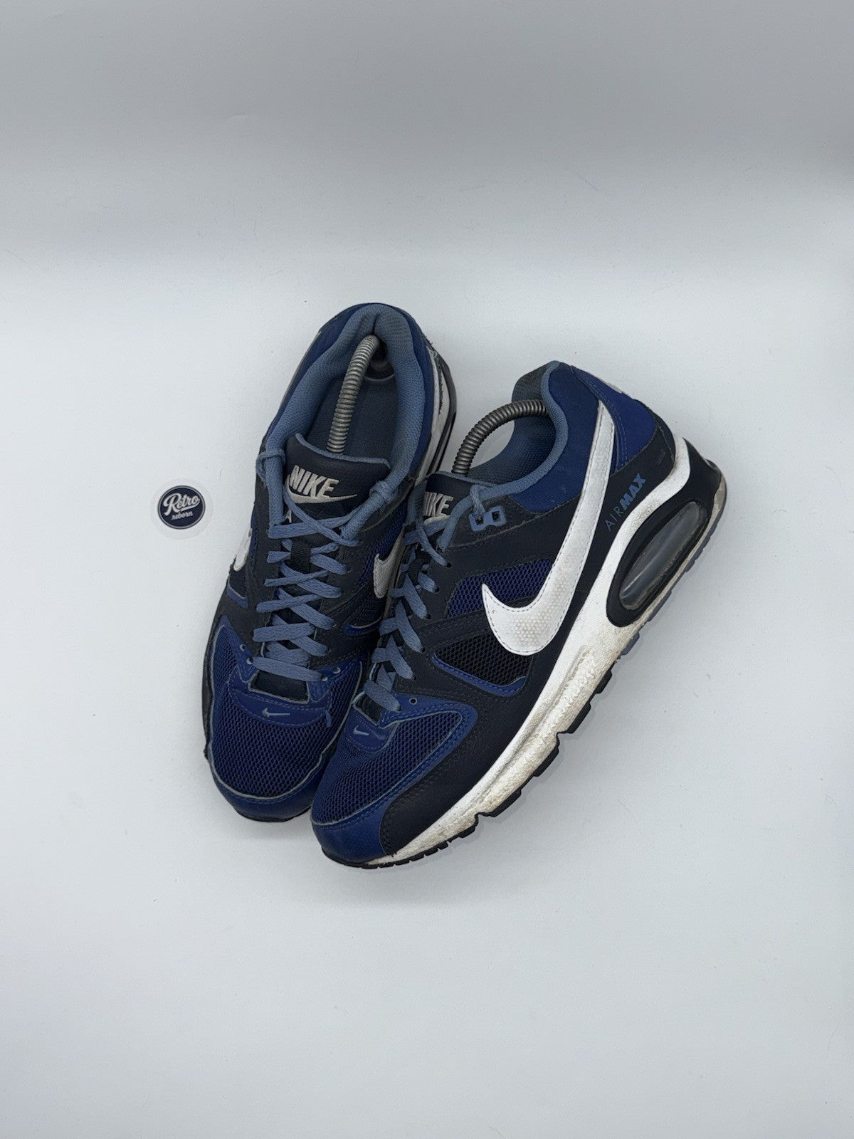 Nike Air Max Command 'Navy x Royal Blue' trainers – UK 7.5