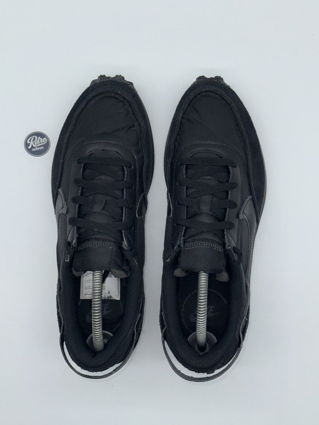 Nike Waffle Debut 'Triple Black' (2022) – UK 7.5