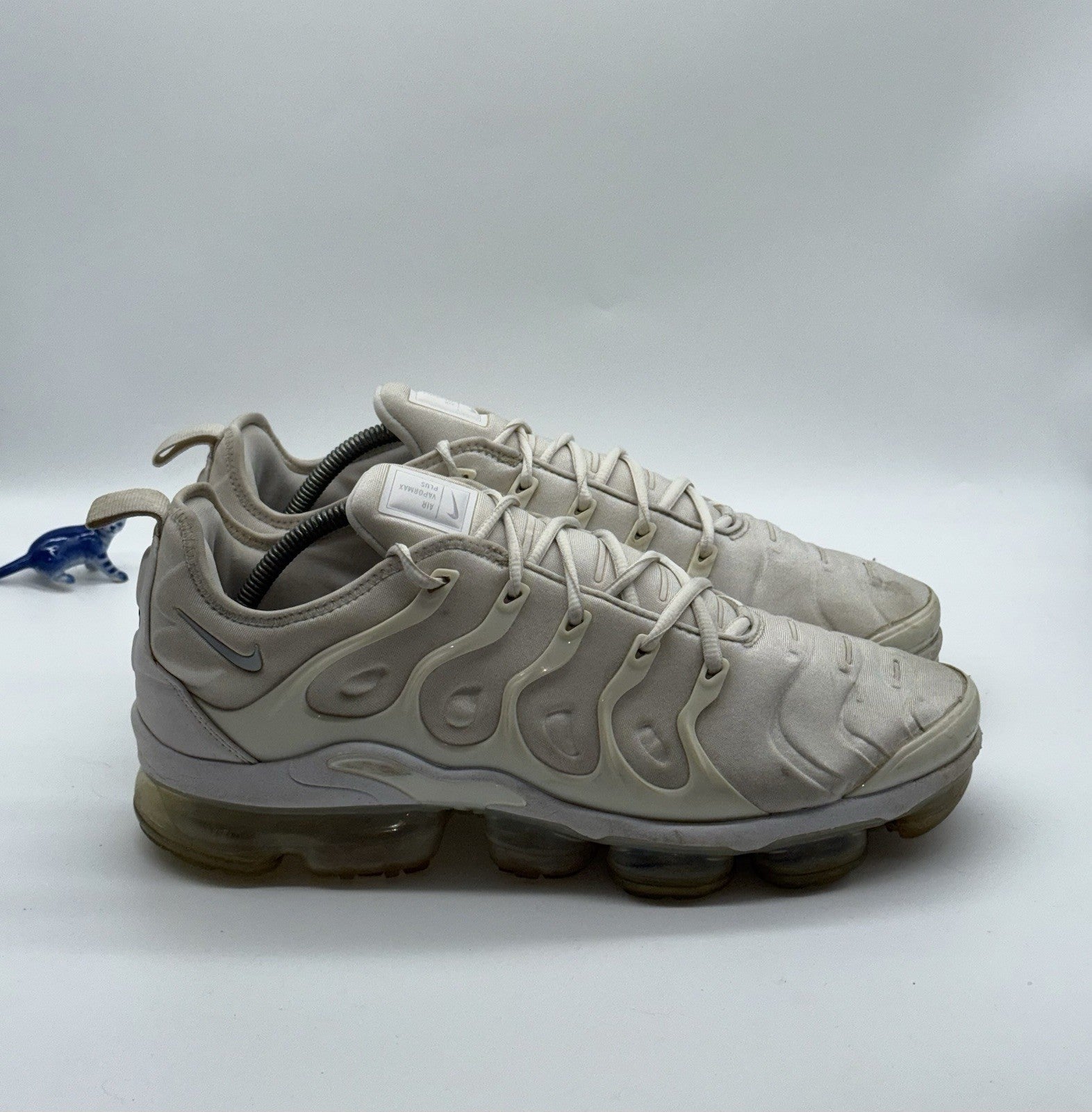 Nike Air Vapormax Plus Triple White Pure Platinum Men’s UK 10.5 (924453-100)