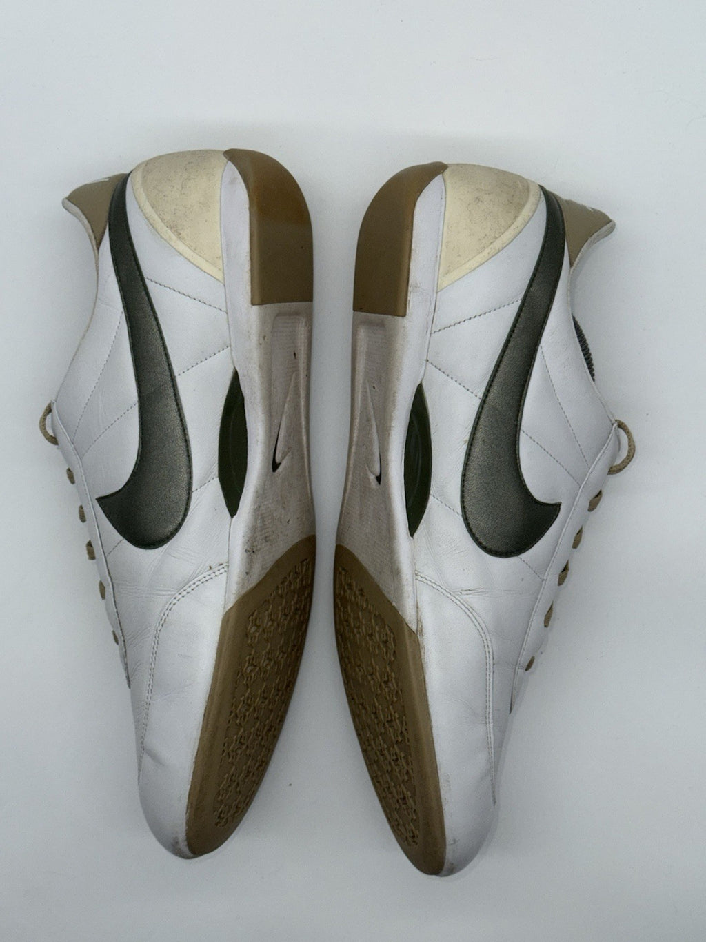 (2006) Vintage Nike Sprint Brother White x Olive Green Trainers Men’s UK 11