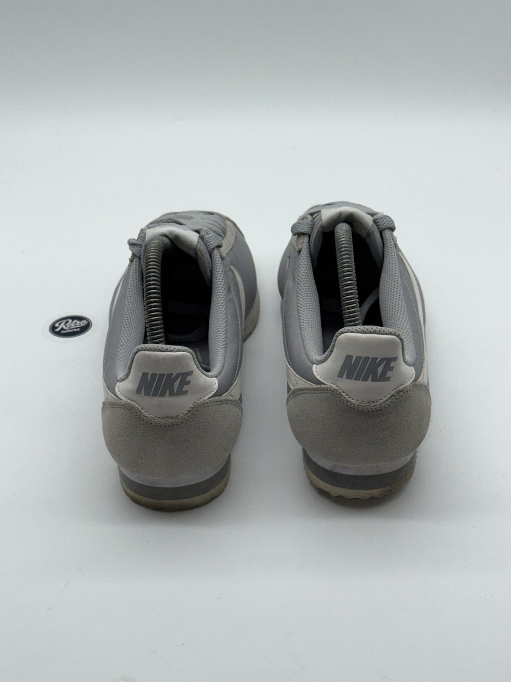 Nike Classic Cortez Nylon 'Wolf Grey x White' (2015) – UK 7