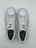 Men’s Puma Basket Vulc White Low Top Trainers Size UK 9