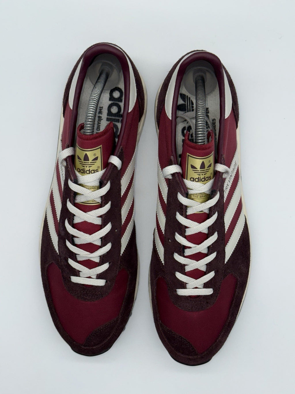 (2022) Adidas Originals TRX Vintage ‘Vivid Burgundy’ Retro Trainers UK 10