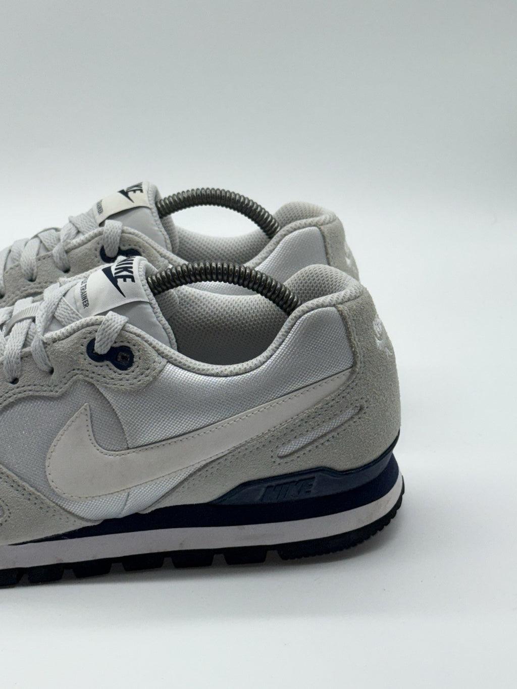 Nike Air Waffle Trainer 'Pure Platinum x Grey x Navy' (2015) – UK 8