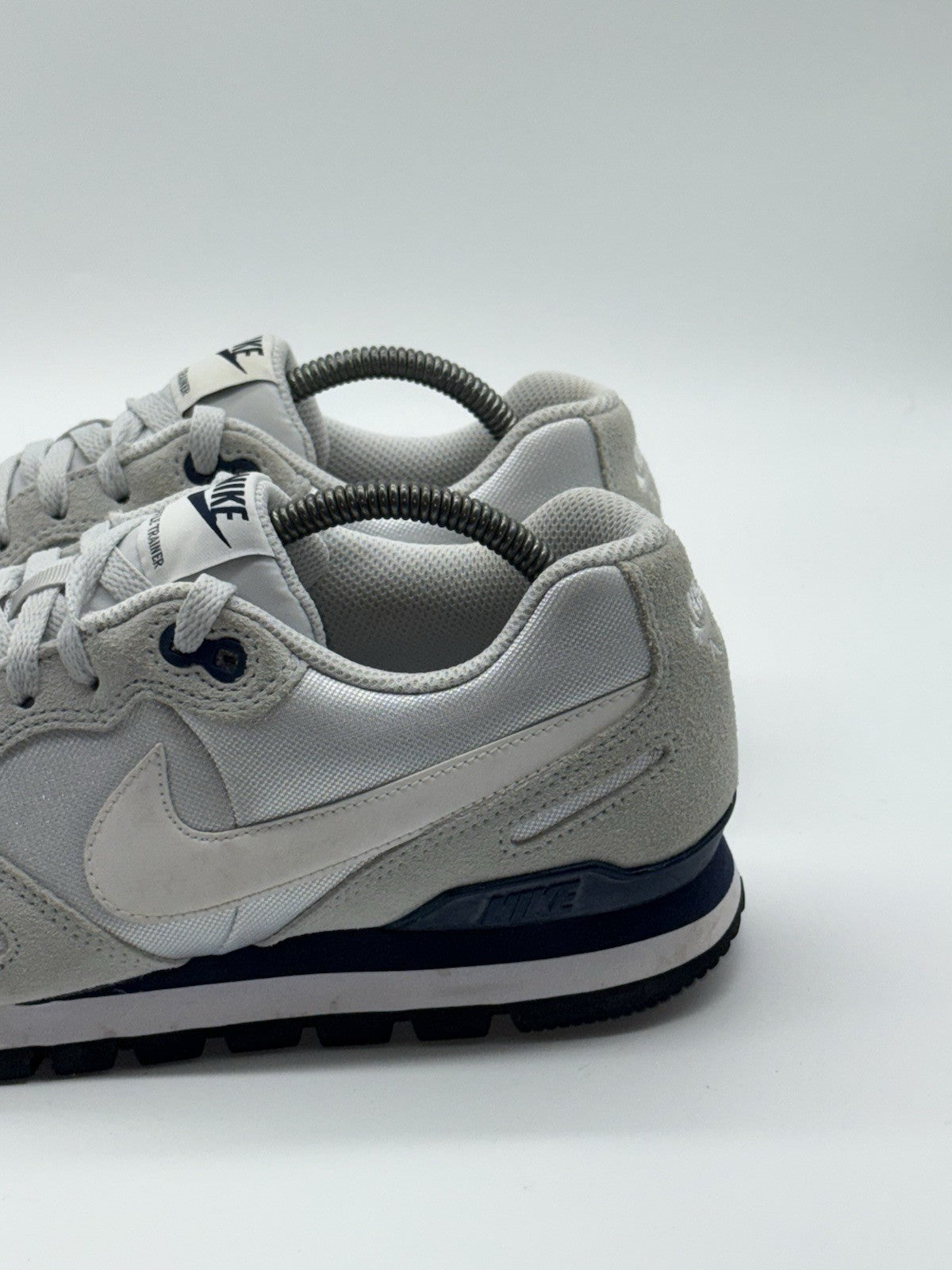 Nike Air Waffle Trainer 'Pure Platinum x Grey x Navy' (2015) – UK 8