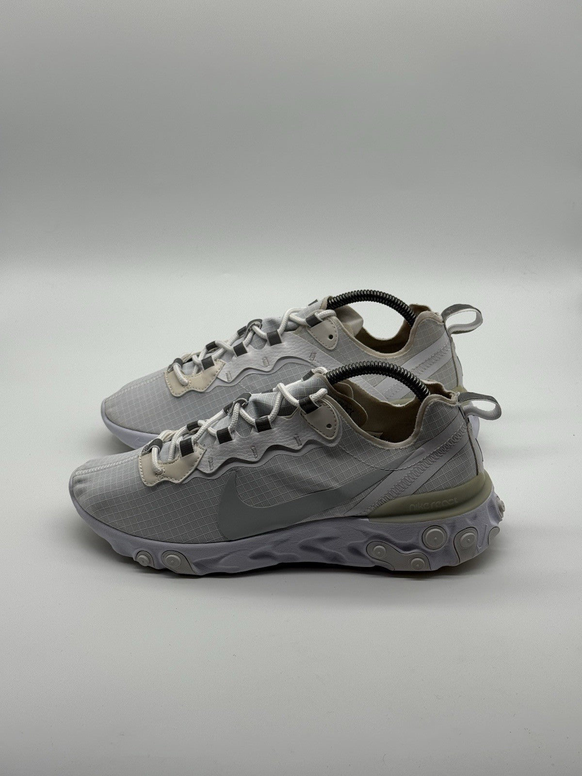 Nike React Element 55 'Pure Platinum x White' (2018) – UK 7.5