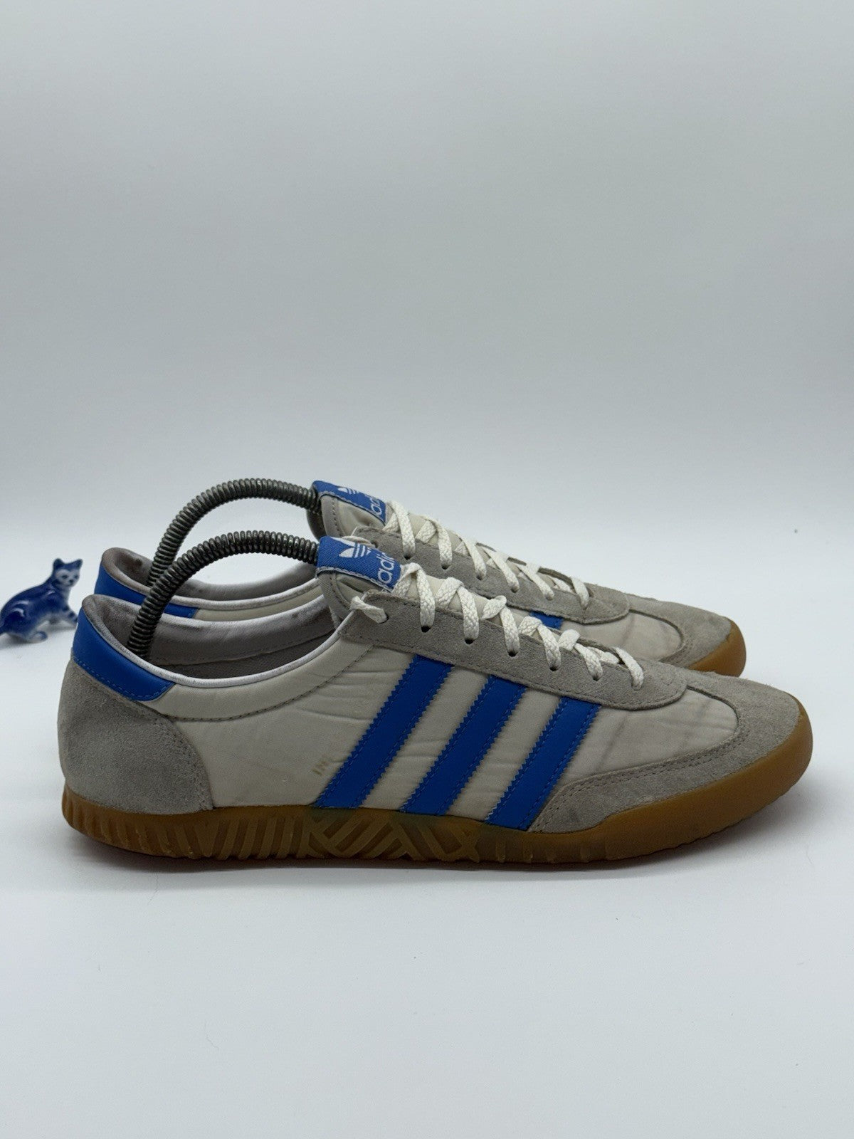 (2017) adidas Spezial Indoor Kreft Chalk White x Blue Trainers Men's UK 9
