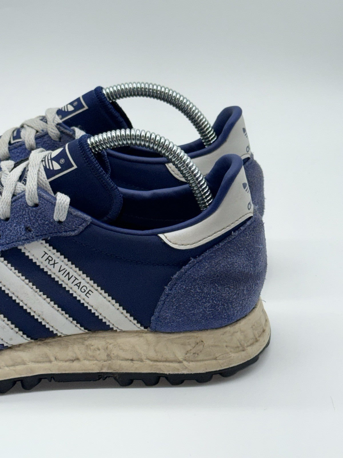 (2022) Adidas Originals TRX Vintage Blue x Cream x White Retro Trainers UK 6