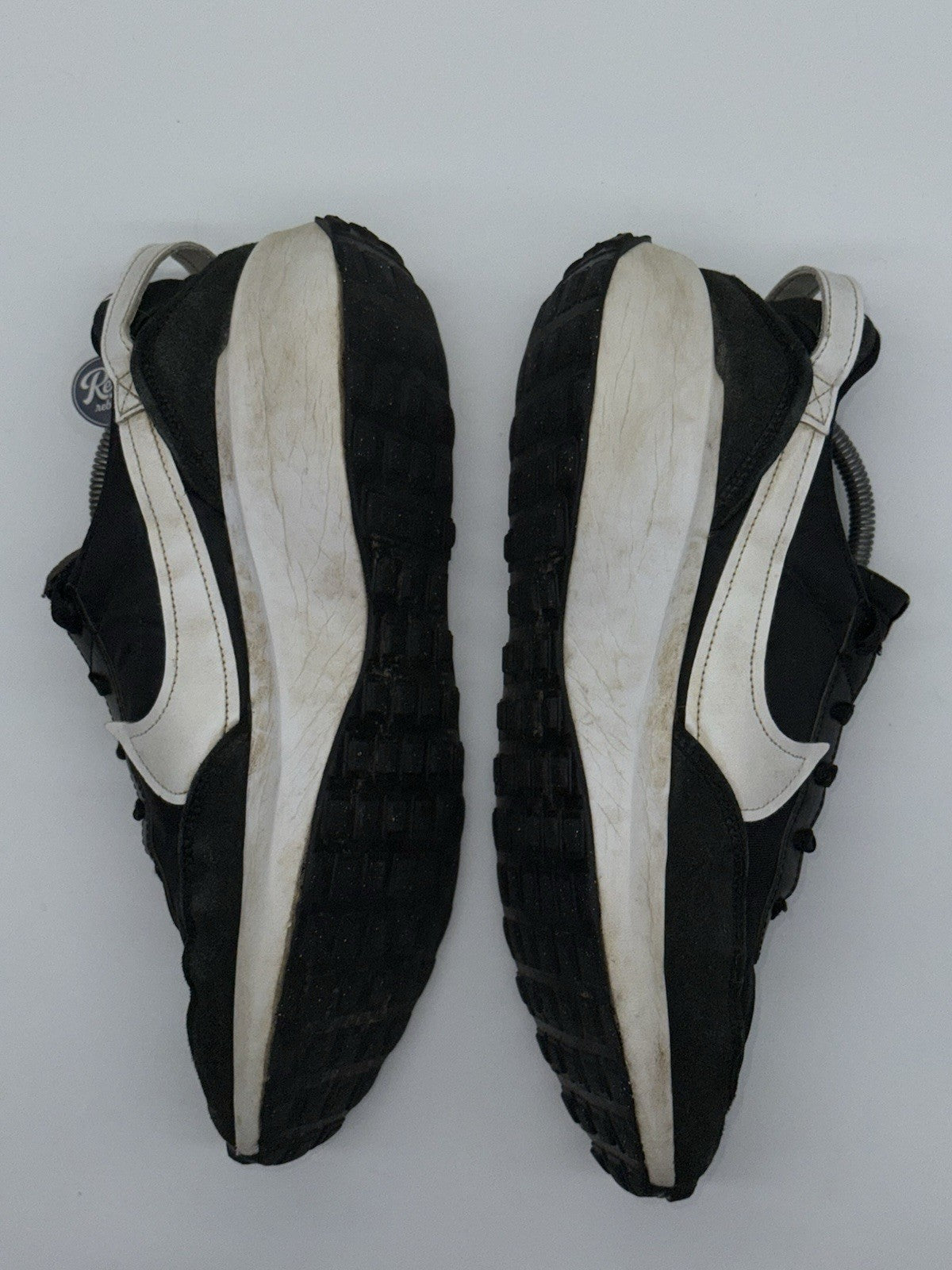 Nike Waffle Debut 'Black x White x Orange' – UK 10.5