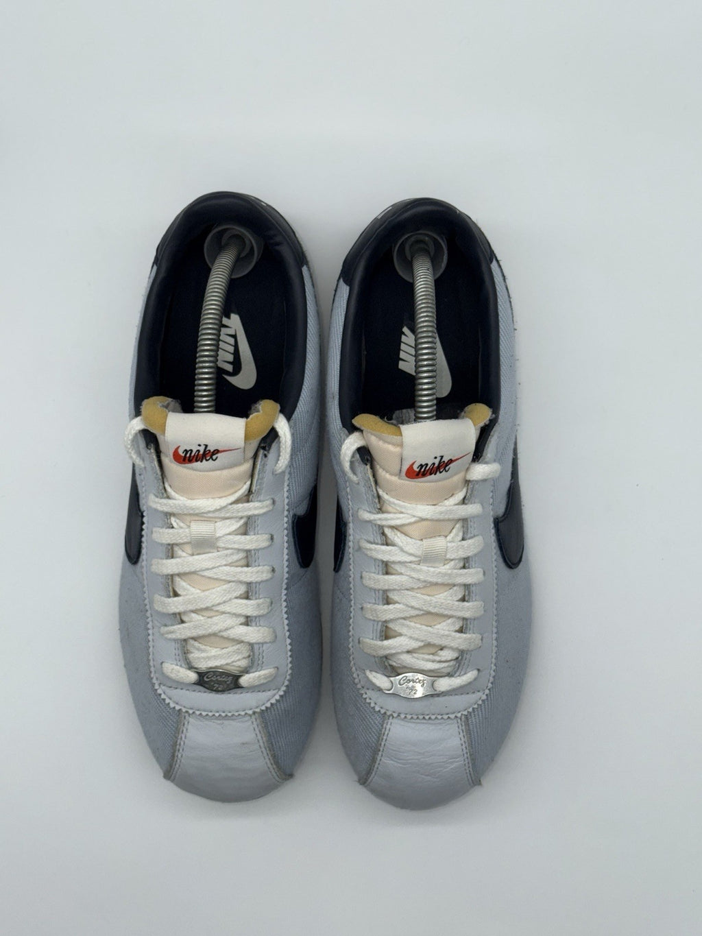 Nike Cortez Armory Light Blue Denim Retro Trainers Size UK 7.5
