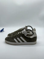 Adidas Gazelle Olive Green White Suede Men’s UK 7 (CQ1784)