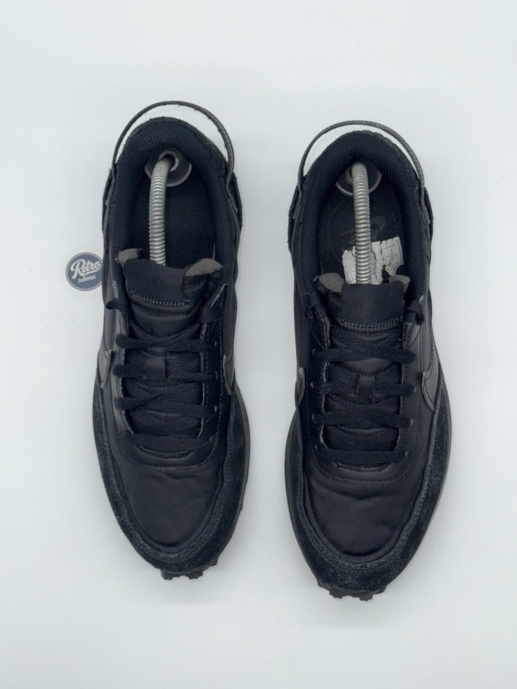Nike Waffle Debut 'Triple Black' (2022) – UK 8