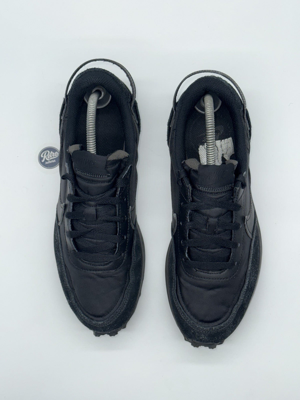 Nike Waffle Debut 'Triple Black' (2022) – UK 8