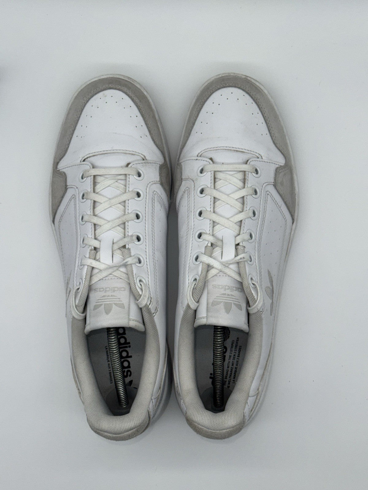 adidas Originals NY 90 Trainers White x Grey Size UK 12 (JI1899)