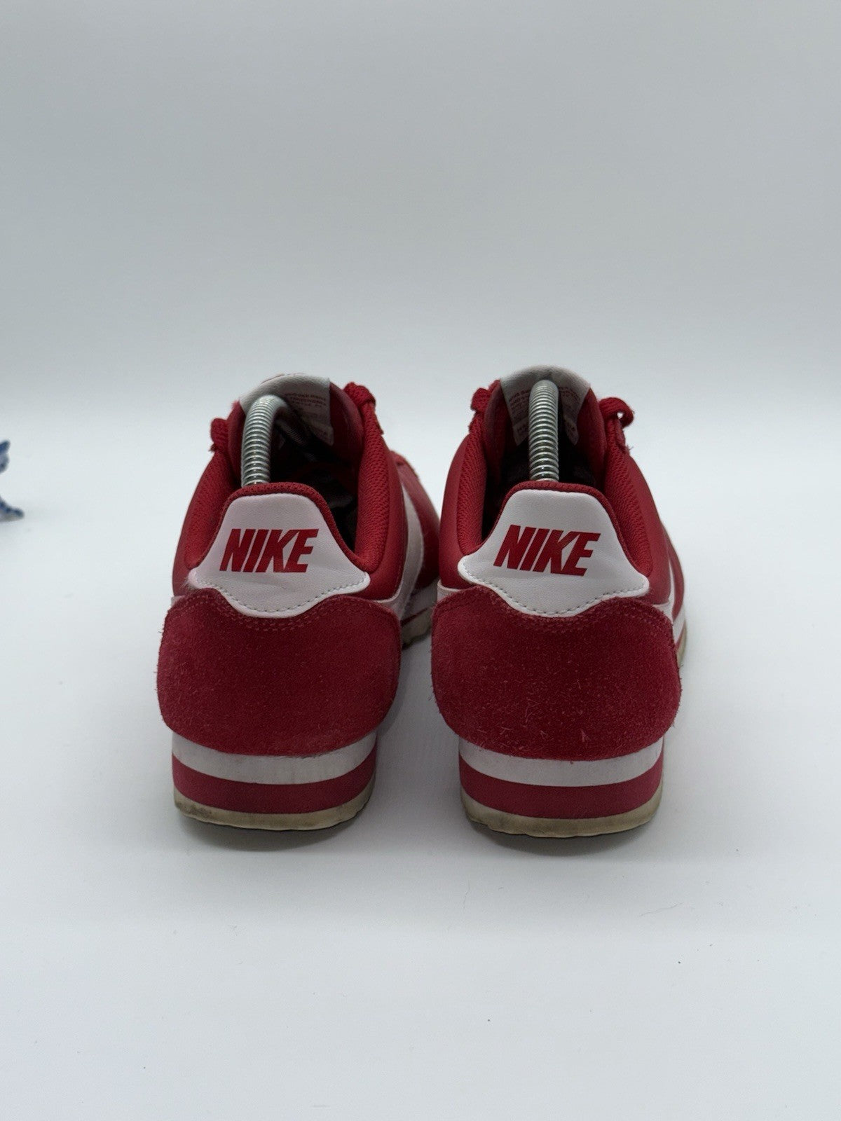 (2015) Retro Nike Classic Cortez Nylon OG Trainers - Gym Red - Size UK 7