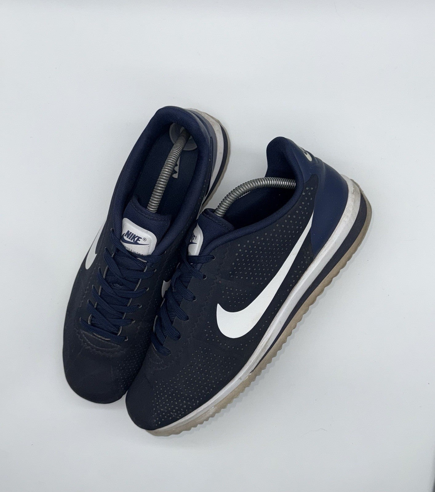 (2019) Nike Classic Cortez Ultra Moire Navy Men's Retro Trainers UK 8.5