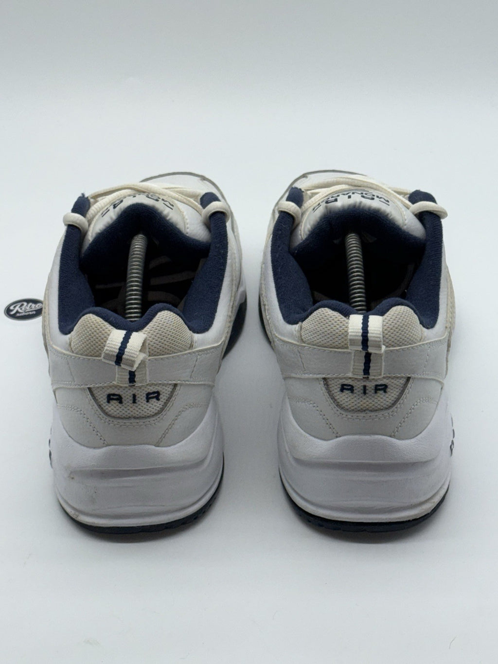 Nike Air Monarch IV 'White x Navy' (2006) – UK 9