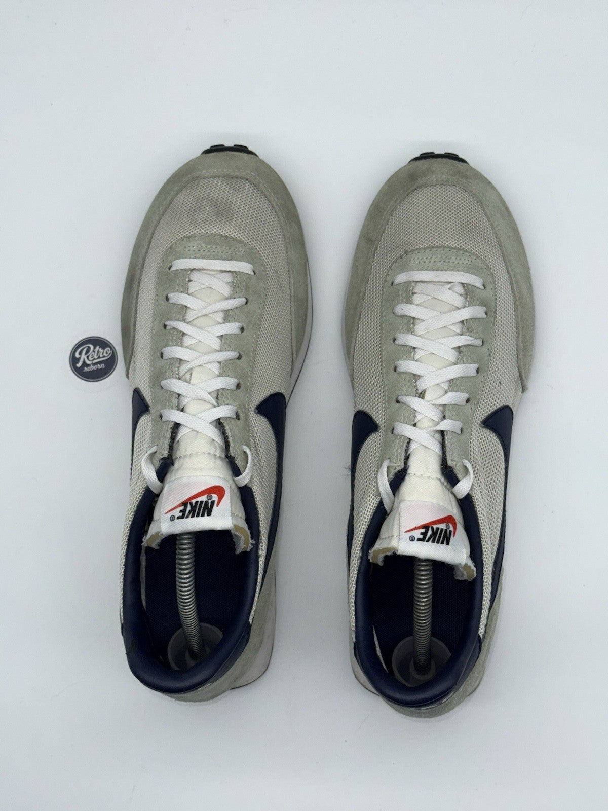 Nike Air Tailwind 'Light Bone x Midnight Navy' (2014) – UK 9