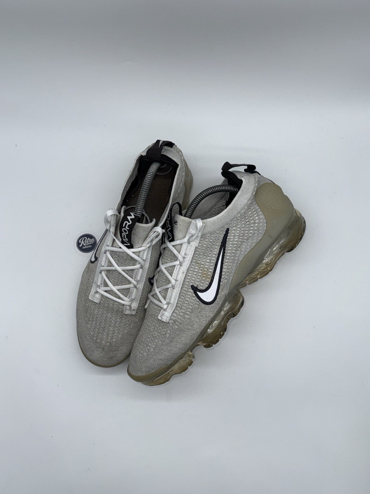 Nike Air VaporMax Flyknit 'Grey x White x Black' – UK 8
