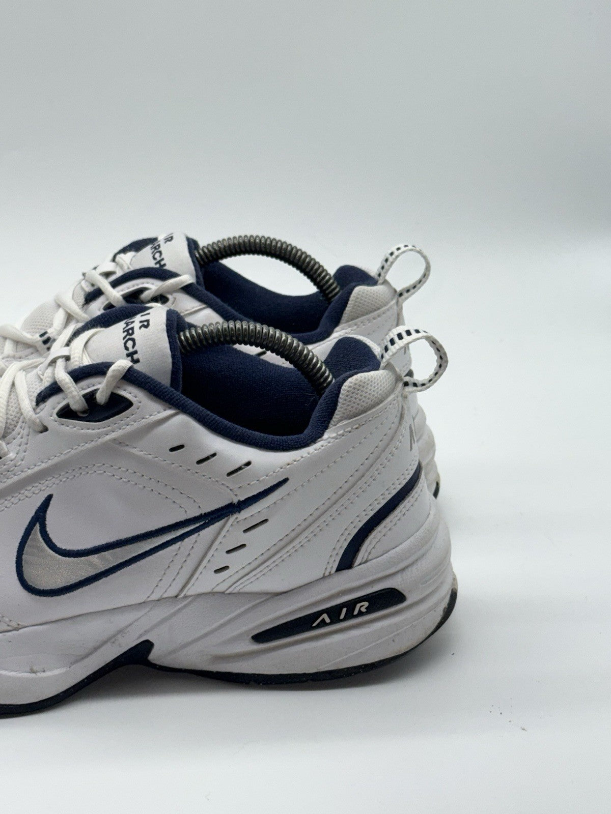 Nike Air Monarch IV 'White x Navy' – UK 7