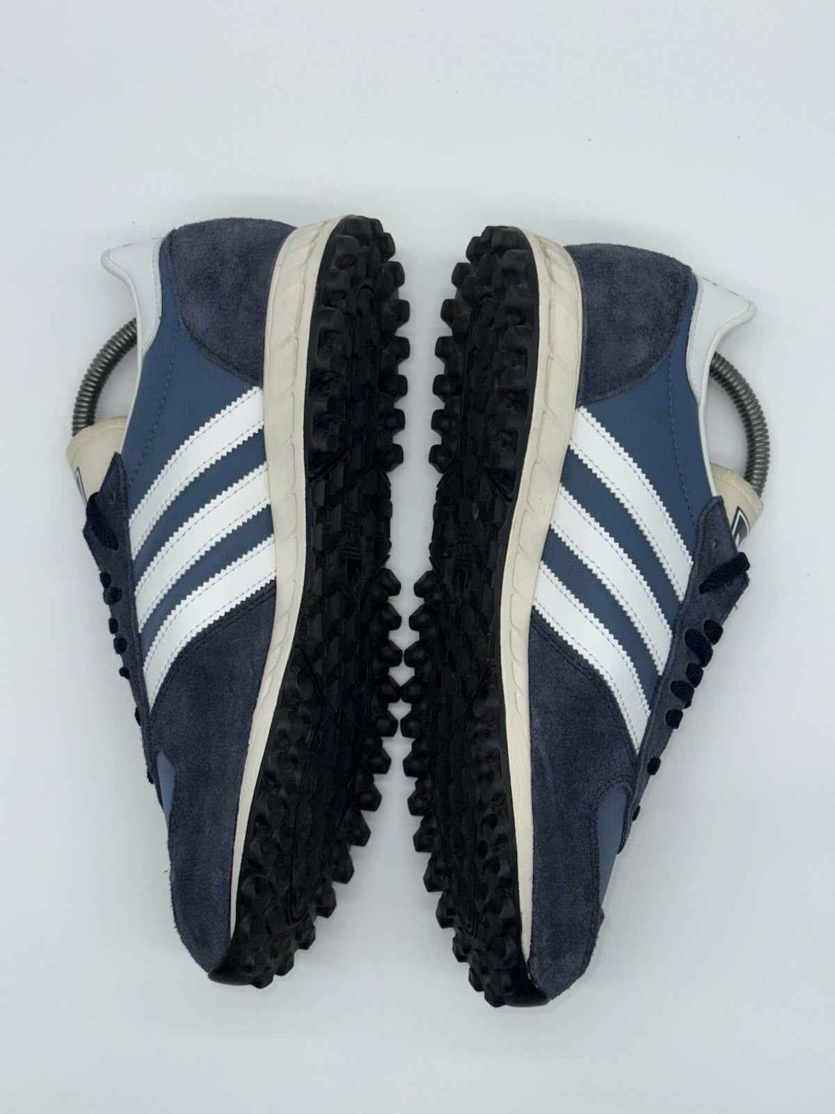 (2022) Adidas TRX Vintage Blue Cream White Legend Ink Men’s UK 7.5