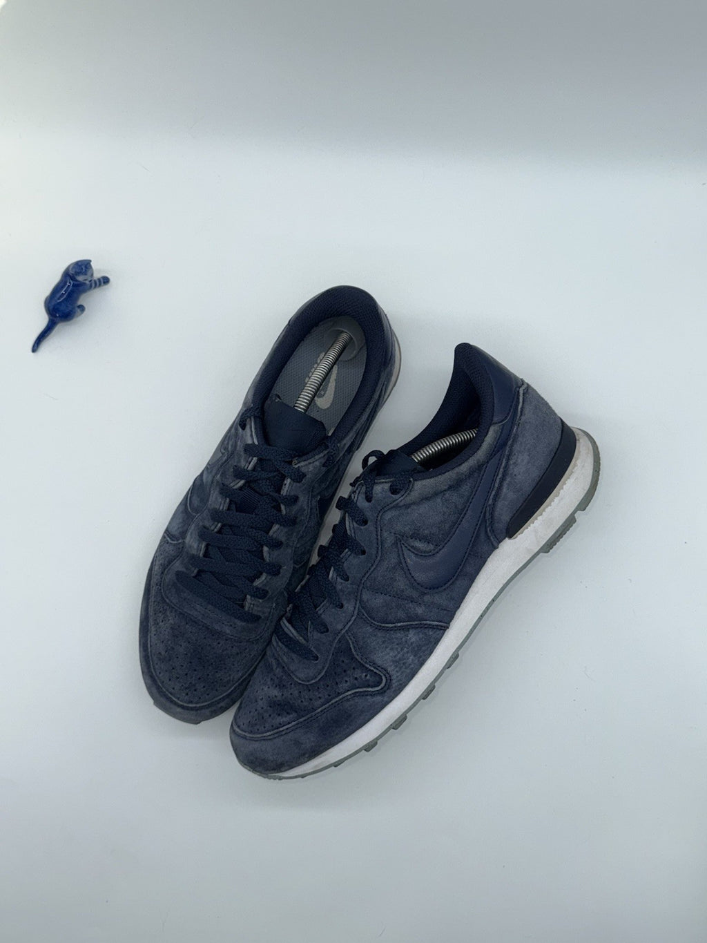 (2015) Nike Internationalist Prm 'Obsidian Navy’ Retro Trainers UK 9.5