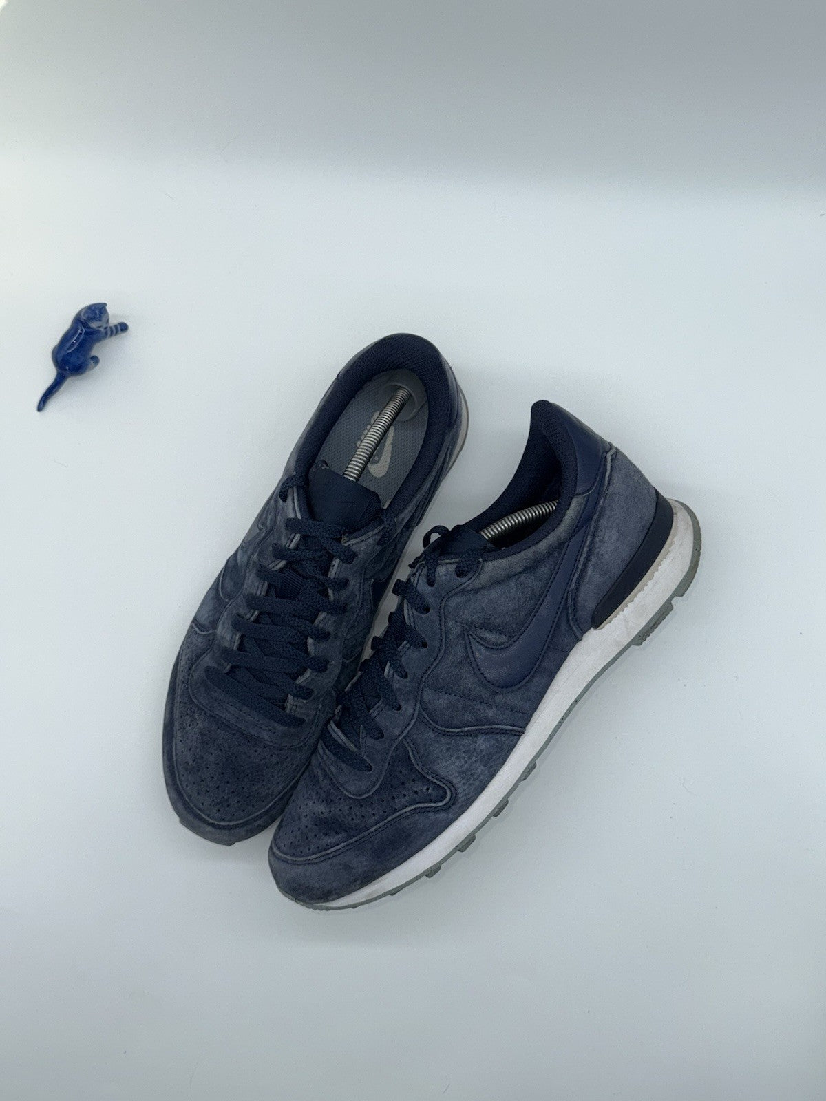 (2015) Nike Internationalist Prm 'Obsidian Navy’ Retro Trainers UK 9.5