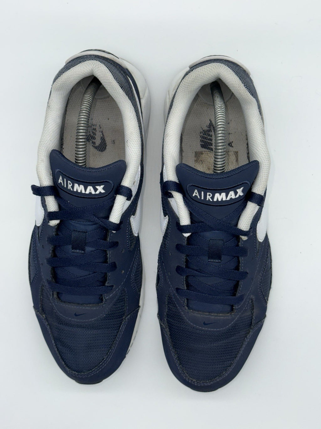 (2023) Nike Air Max IVO Trainers Navy White Retro Trainers UK 8.5