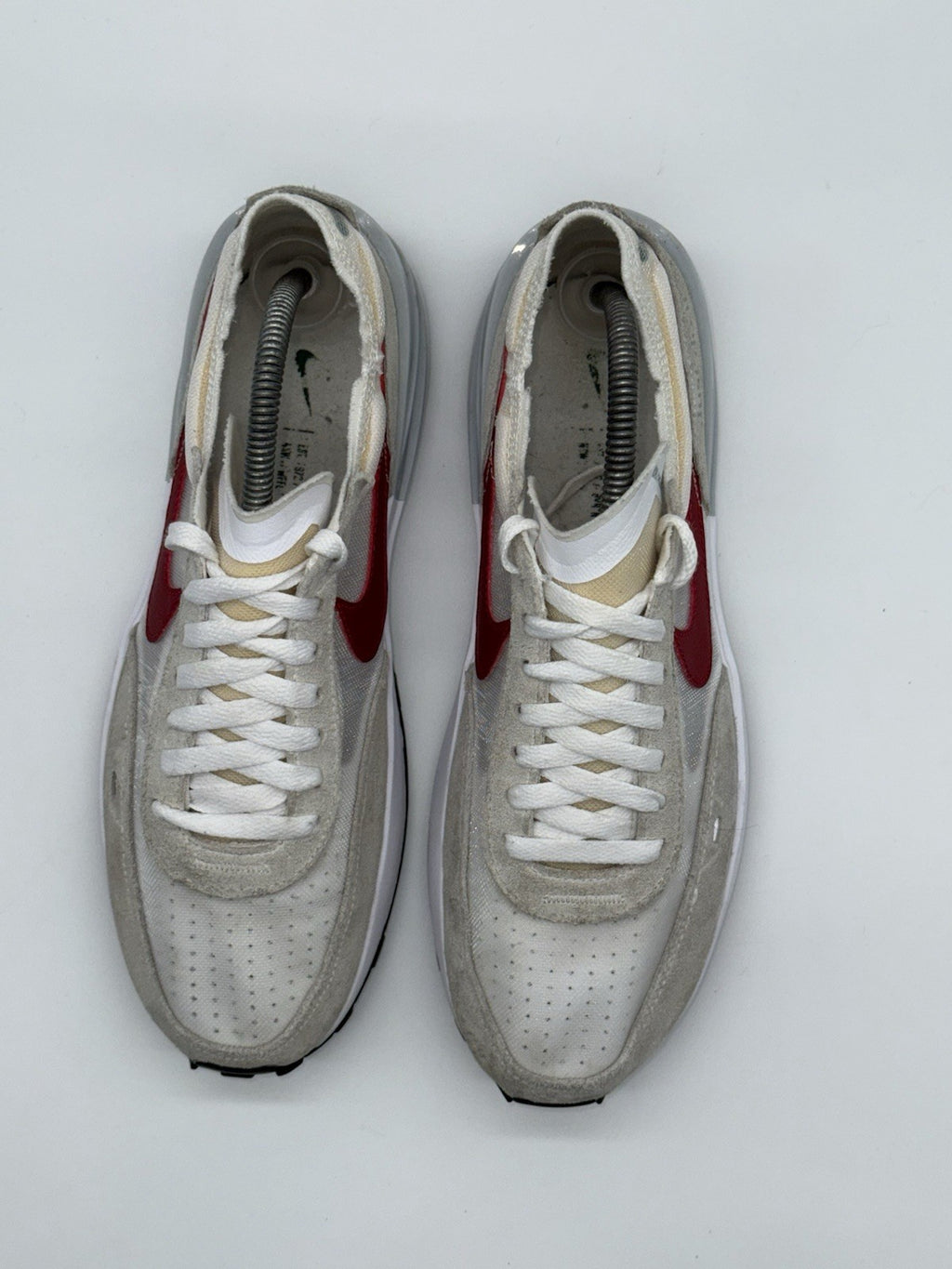 Nike Waffle One 'White x Noble Green x University Red' (2021) – UK 7.5