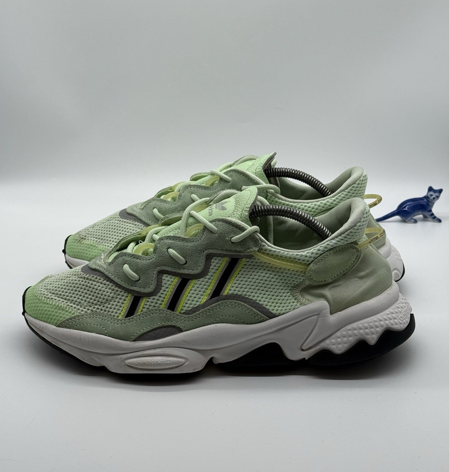 Adidas Ozweego Glow Green EE6466 UK 9.5 Men’s Trainers Gym Running Casual