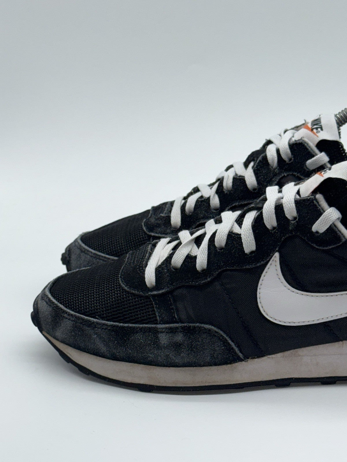 Nike Challenger OG Black x White Size UK 7 Retro Trainers