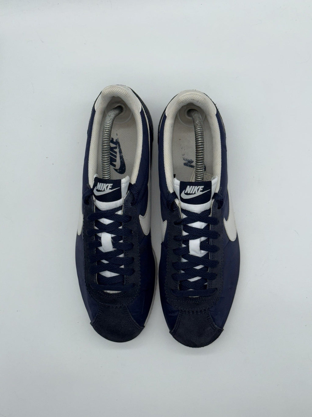 (2016) Nike Classic Cortez Nylon OG - Obsidian Navy / White - UK 7 (807472-410)