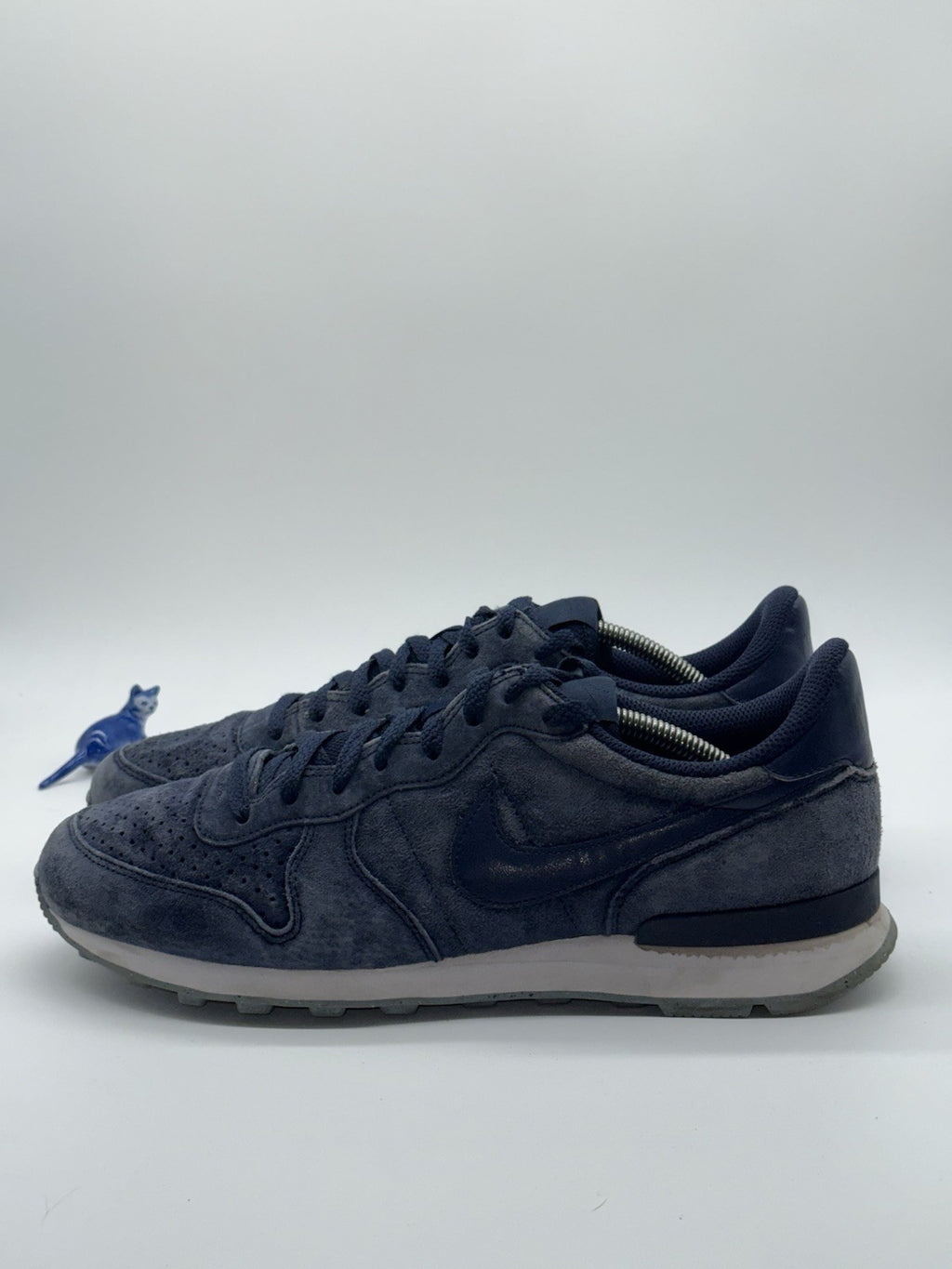 (2015) Nike Internationalist Prm 'Obsidian Navy’ Retro Trainers UK 9.5