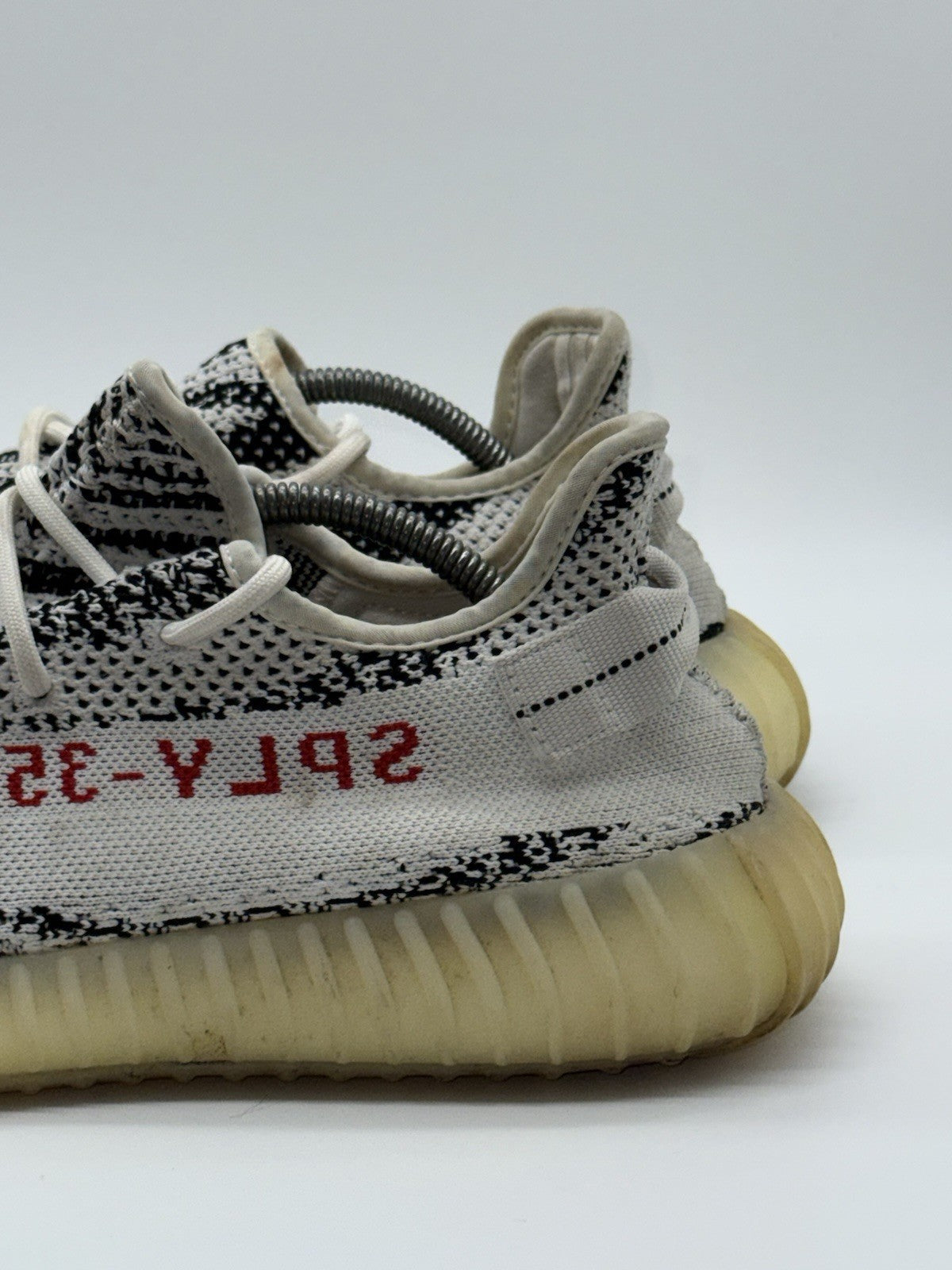 adidas Yeezy Boost 350 V2 Black x White Zebra Men's UK 10.5 - CP9654