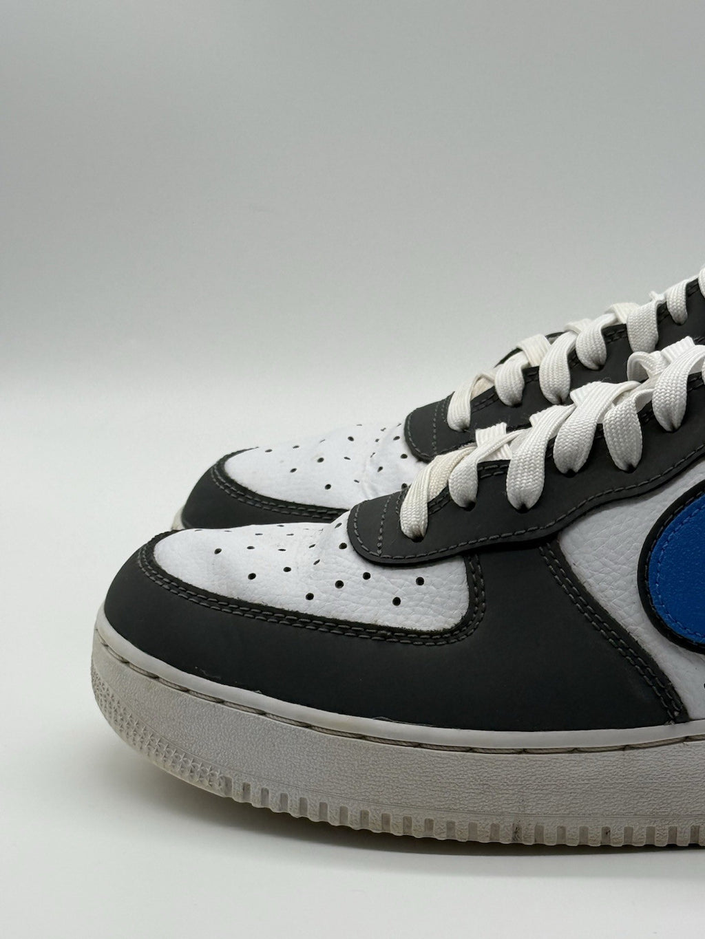 (2022) Nike Air Force 1 07 Iron Grey Photo Blue (FB3360-100) Men’s UK 9.5