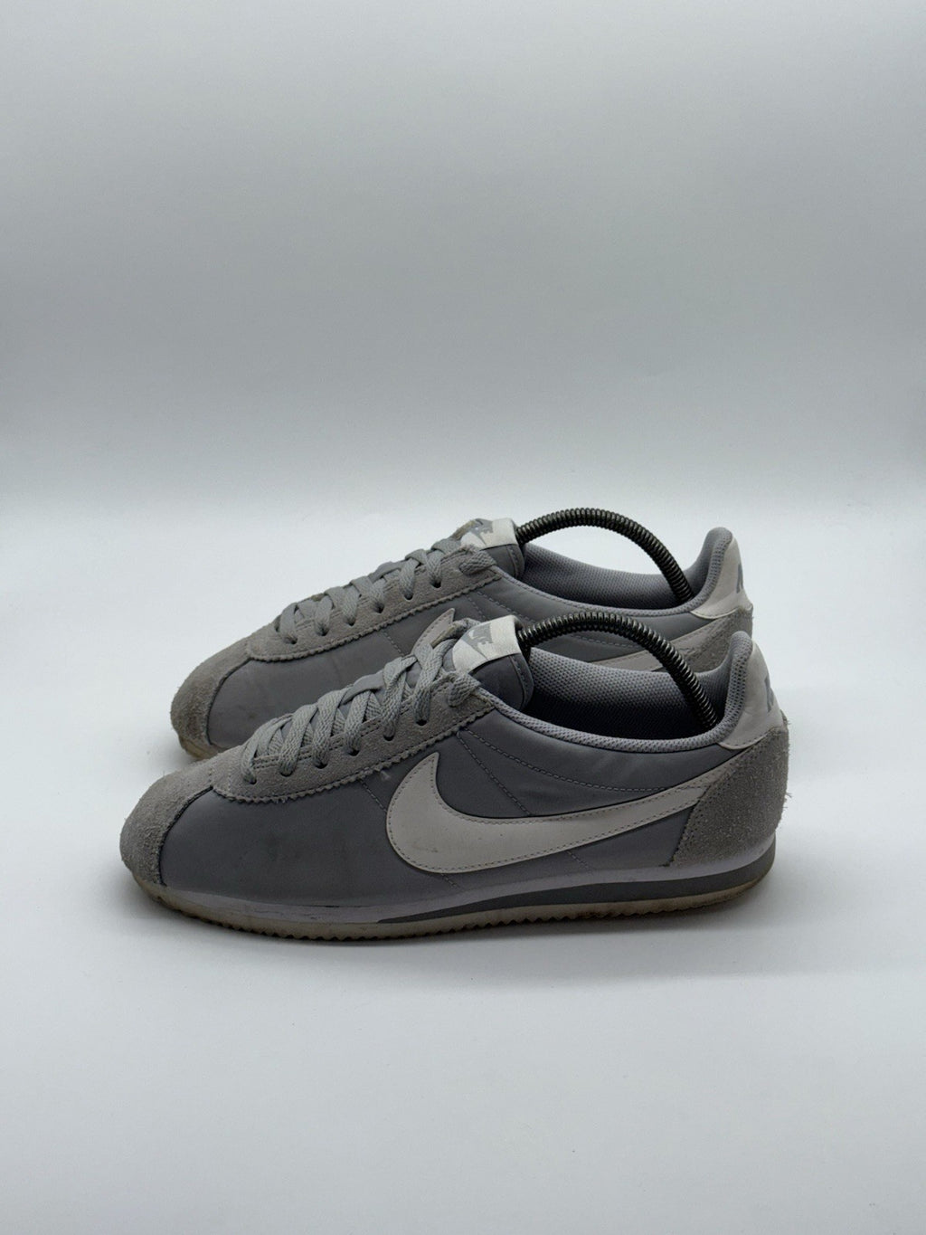 Nike Classic Cortez Nylon 'Wolf Grey x White' (2015) – UK 8