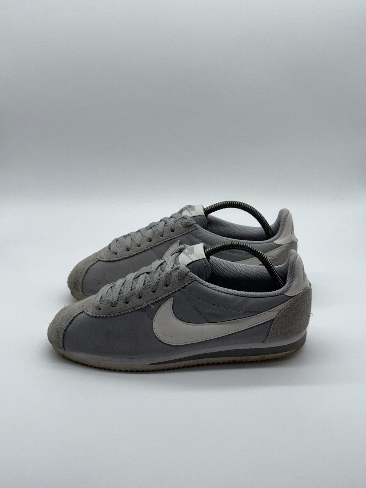 Nike Classic Cortez Nylon 'Wolf Grey x White' (2015) – UK 8