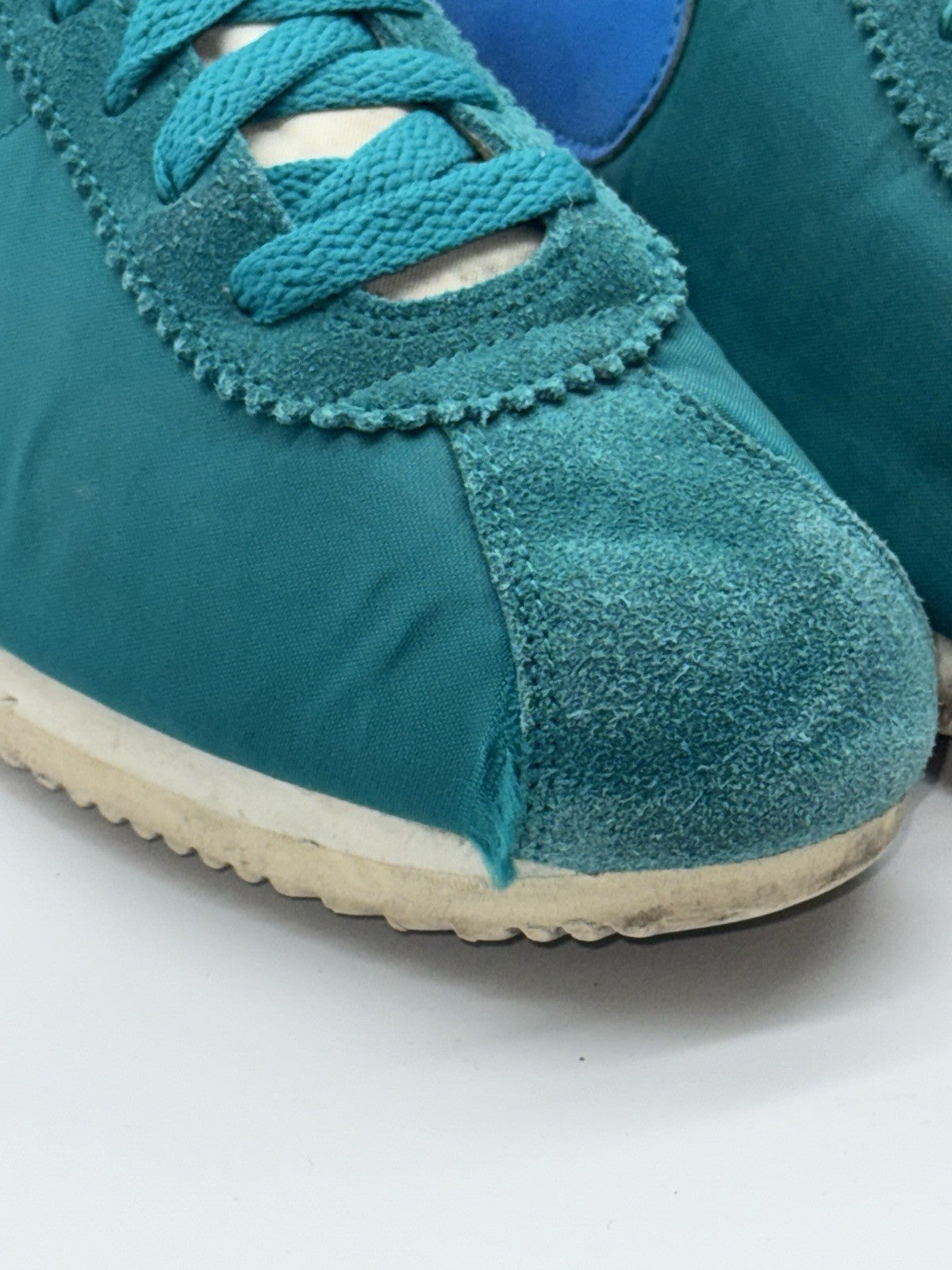 Nike Classic Cortez Nylon 'Teal Green x Blue' (2015) – UK 9.5