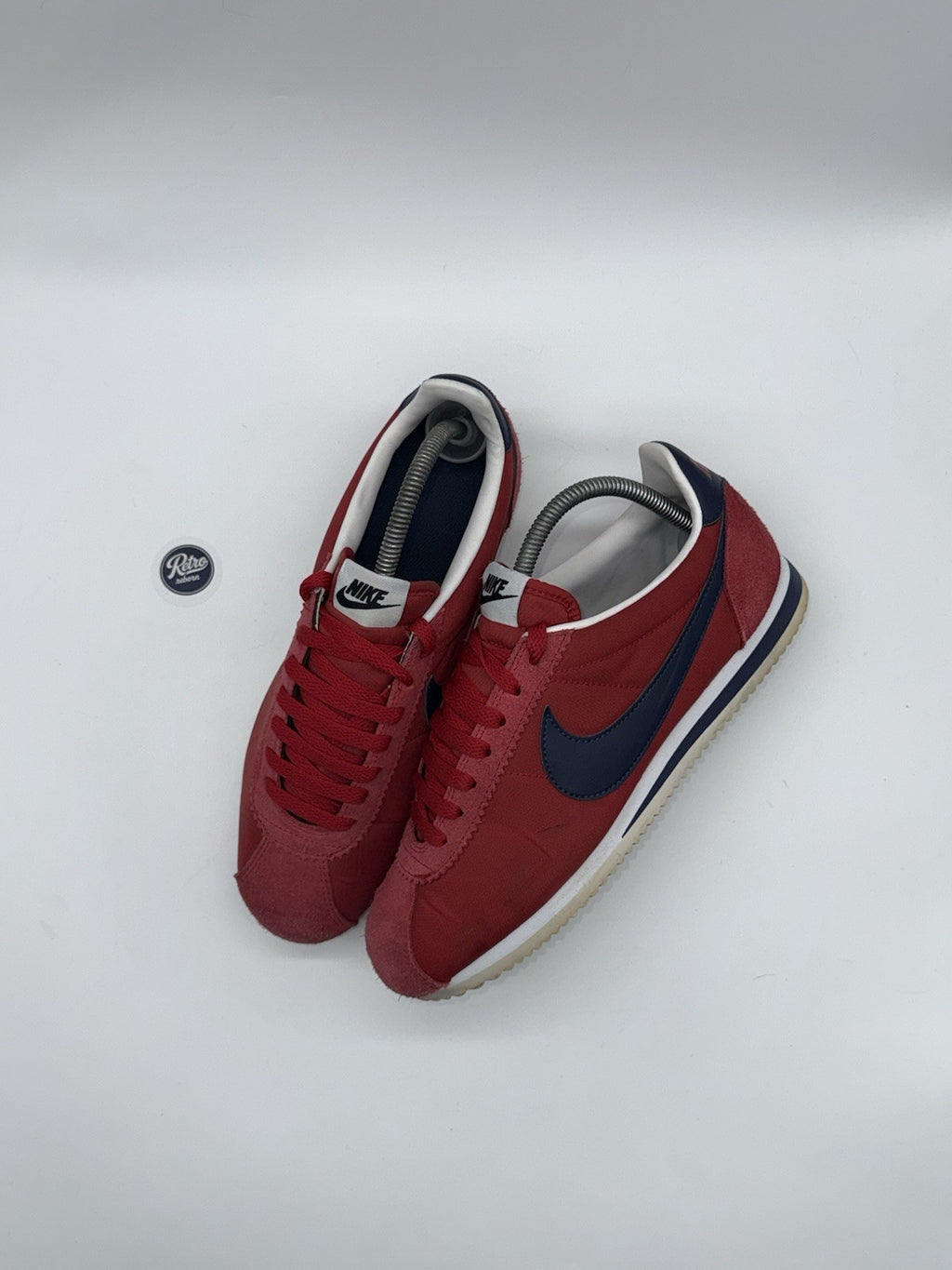Nike Cortez Nylon 'Red x Navy' trainers – UK 7