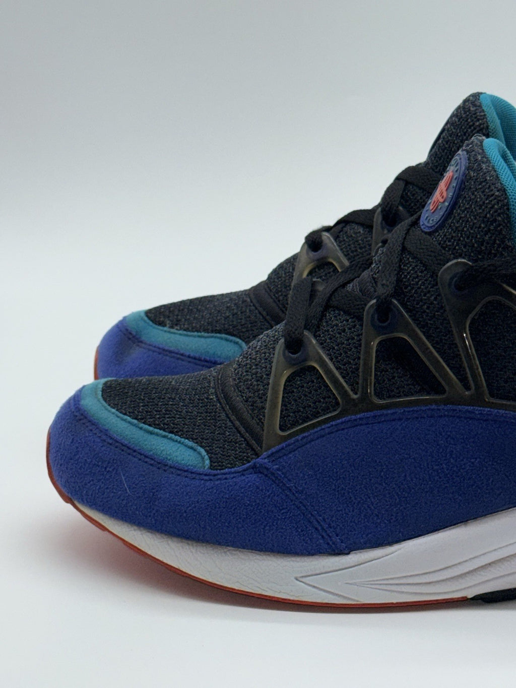 (2014) Nike Air Huarache Light OG 'Ultramarine Blue x Laser Orange' Men’s UK 9
