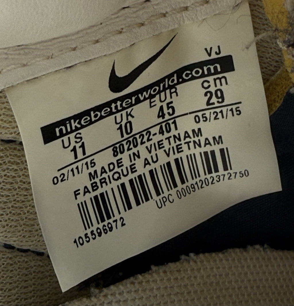 (2015) Nike Roshe LD-1000 QS 'Obsidian Navy Blue x White' - UK 10 (802022-401)