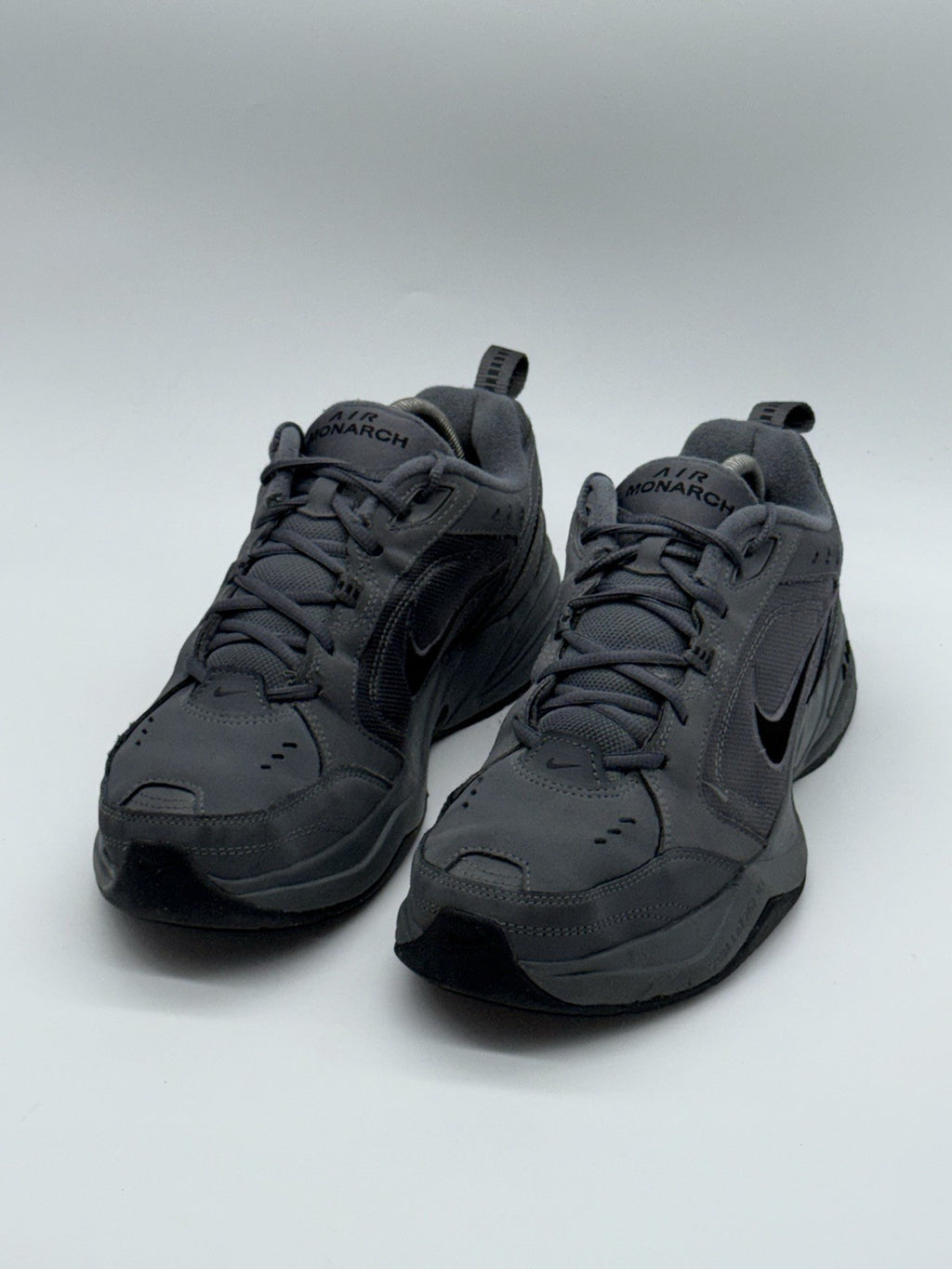 Nike Air Monarch IV 'Dark Grey x Black' (2025) – UK 8