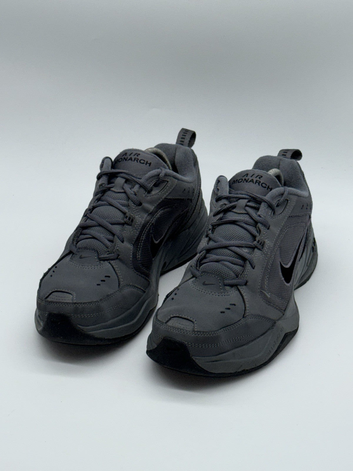 Nike Air Monarch IV 'Dark Grey x Black' (2025) – UK 8