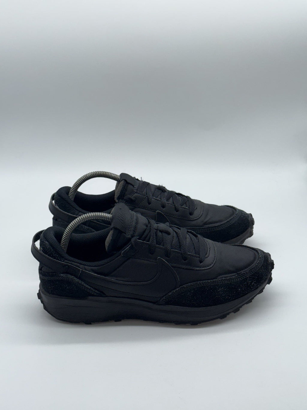 Nike Waffle Debut 'Triple Black' (2022) – UK 8