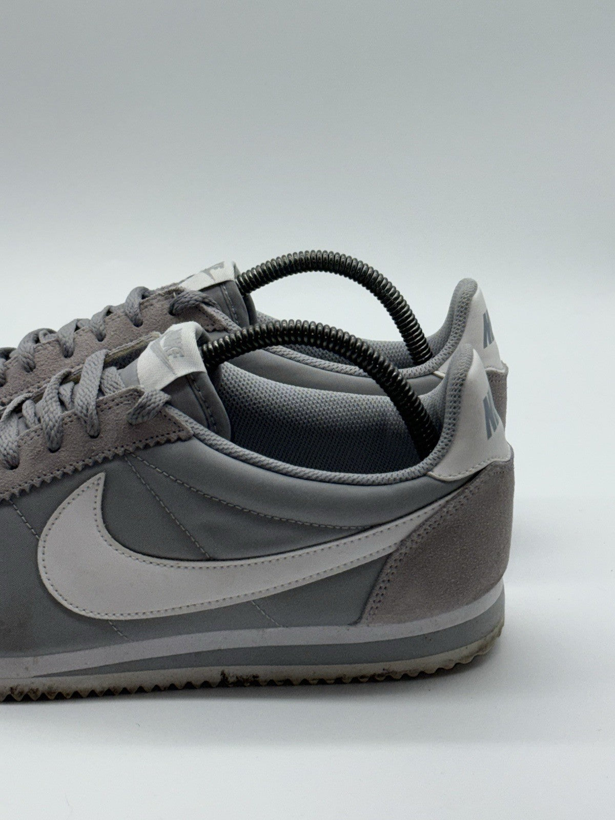Nike Classic Cortez Nylon OG 'Wolf Grey x White' (2016) – UK 8