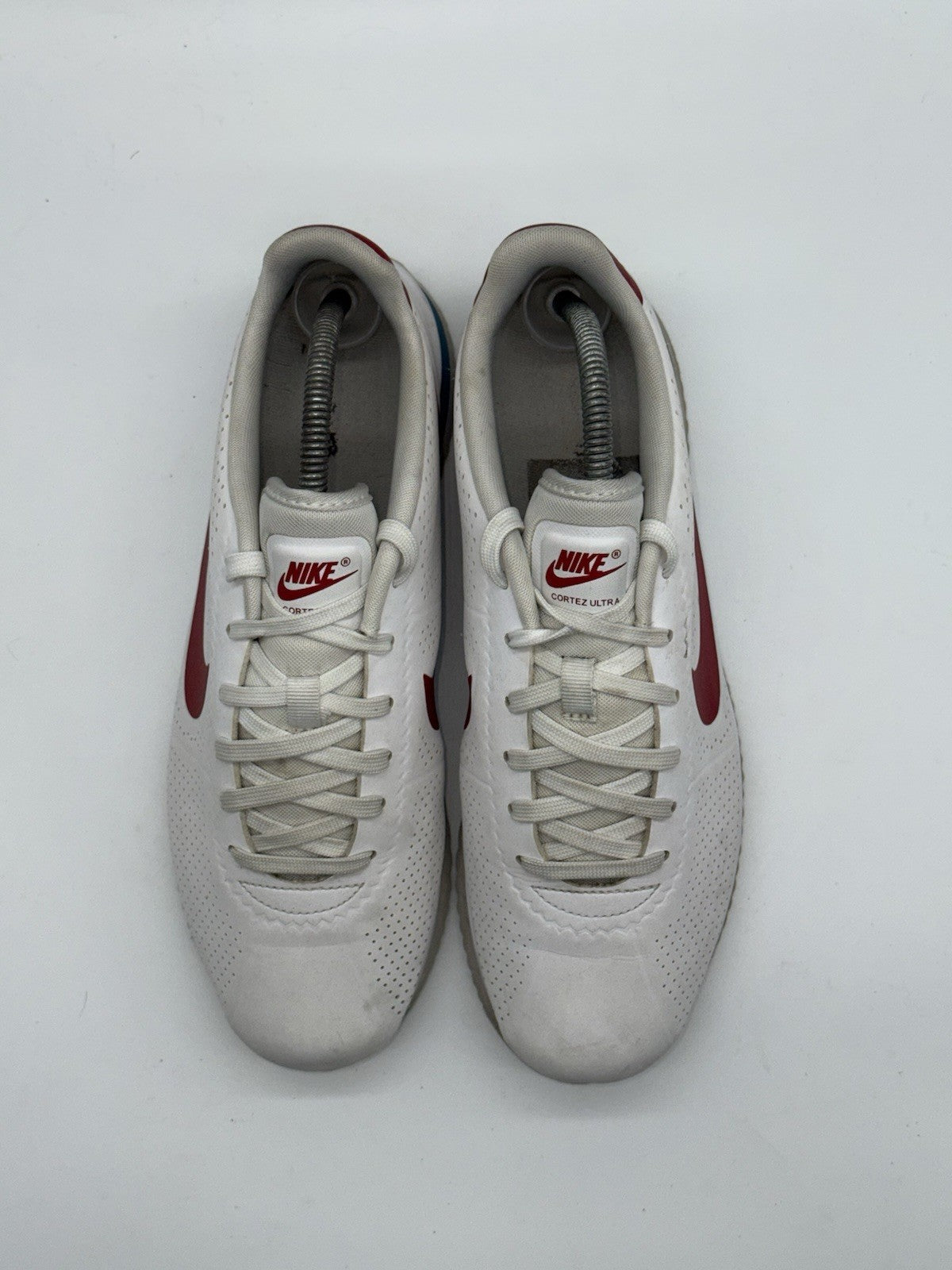 Nike Classic Cortez Ultra Moire OG (845013-100) Forrest Gump White Red UK 7.5