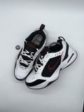 Nike Air Monarch IV 'White x Black x Red' trainers – UK 9