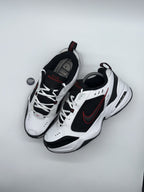 Nike Air Monarch IV 'White x Black x Red' trainers – UK 9